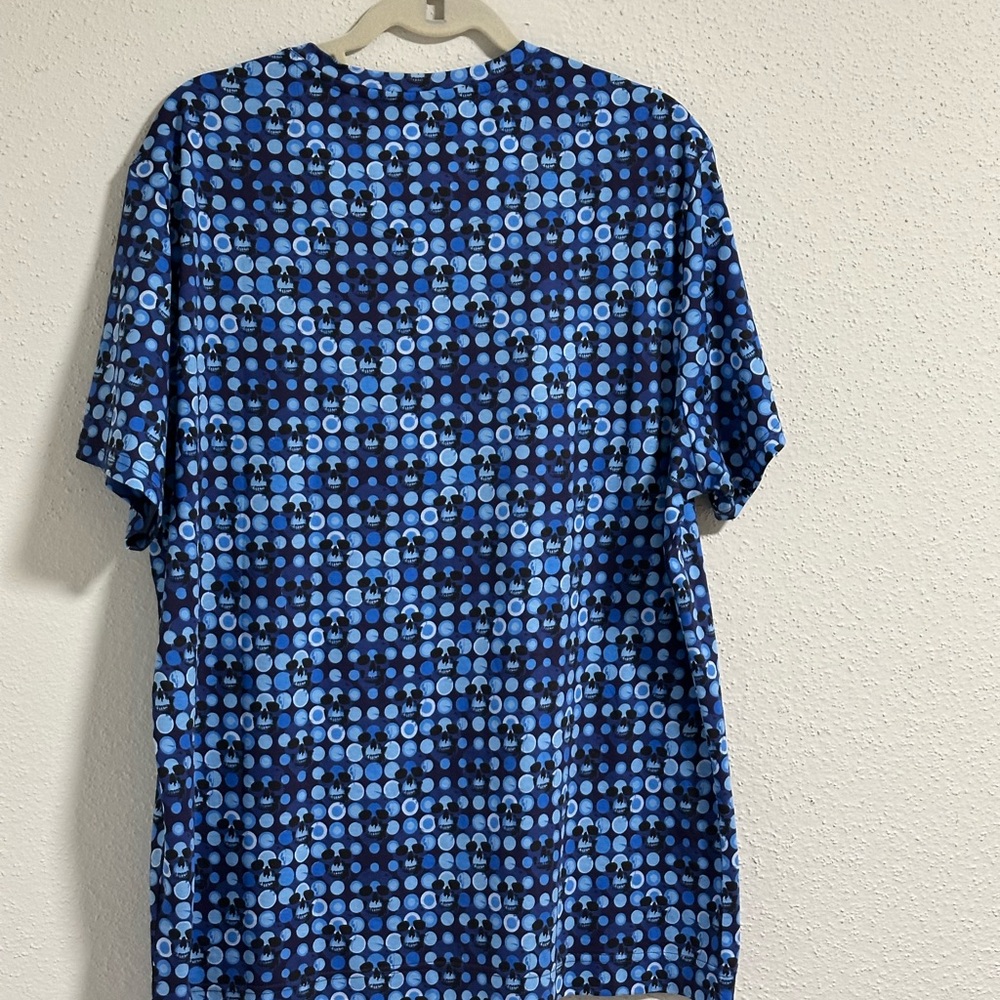 Robert Graham Blue Geometric skull T-shirt Size XL $128 new. this is preowned - Picture 12 of 13